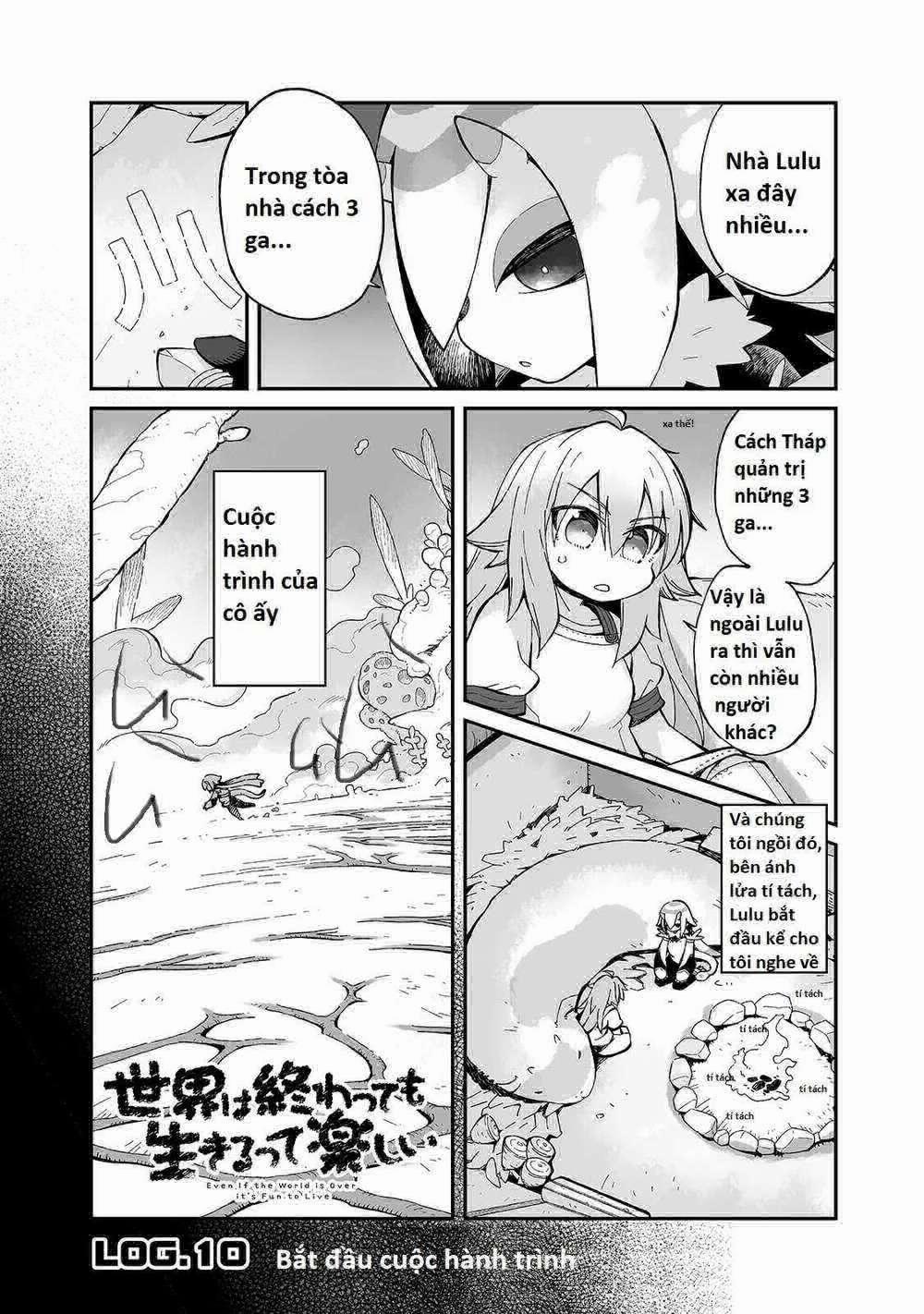 Ngay Cả Khi Hậu Tận Thế, Thật Hạnh Phúc Vẫn Còn Được Sống… 10.1 trang 0