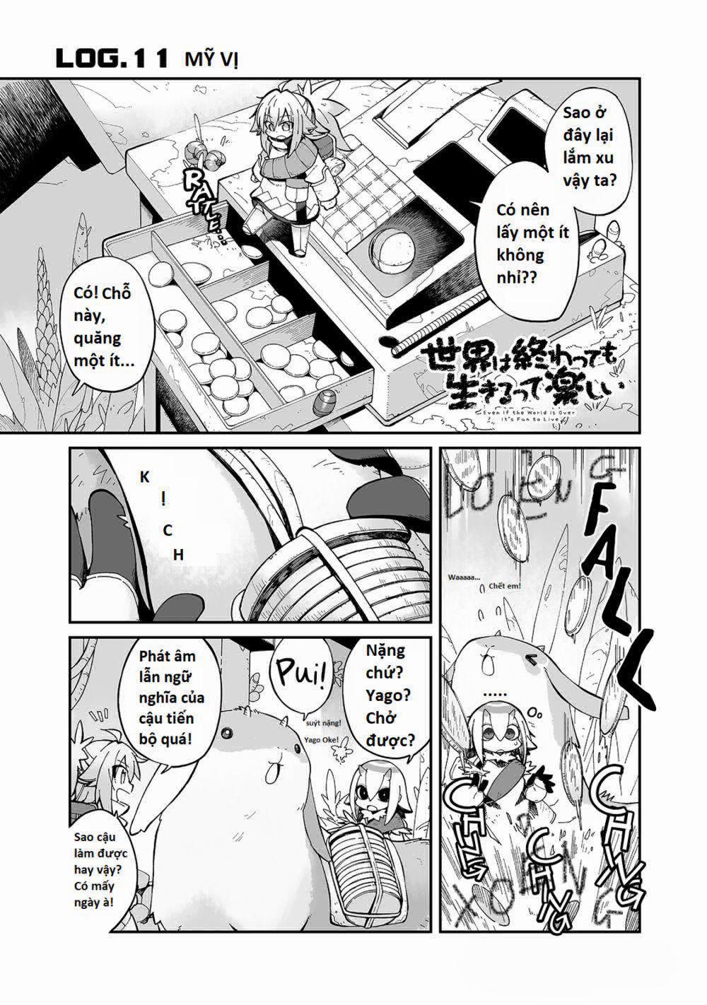 Ngay Cả Khi Hậu Tận Thế, Thật Hạnh Phúc Vẫn Còn Được Sống… 11.1 trang 0