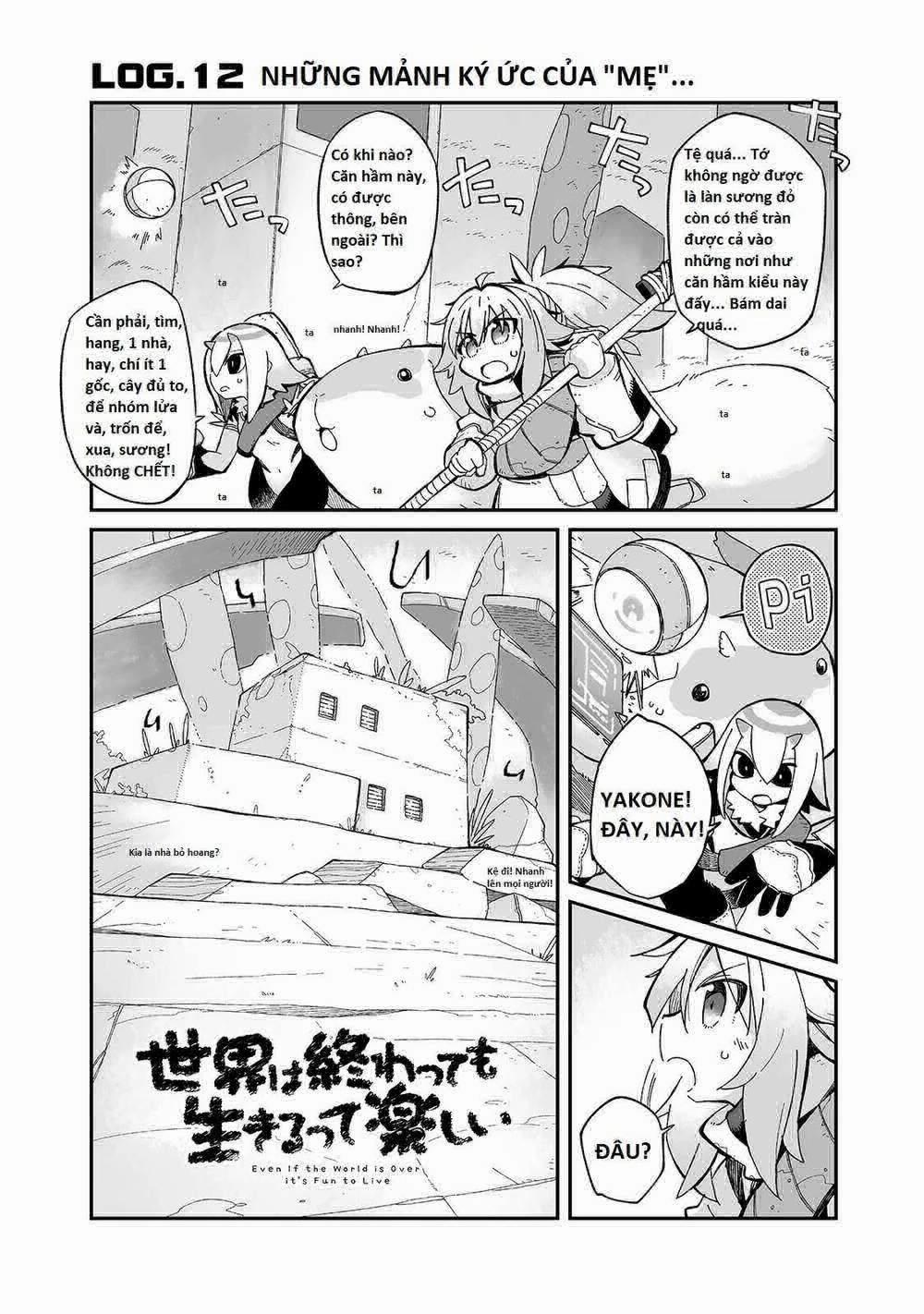 Ngay Cả Khi Hậu Tận Thế, Thật Hạnh Phúc Vẫn Còn Được Sống… 12.1 trang 0