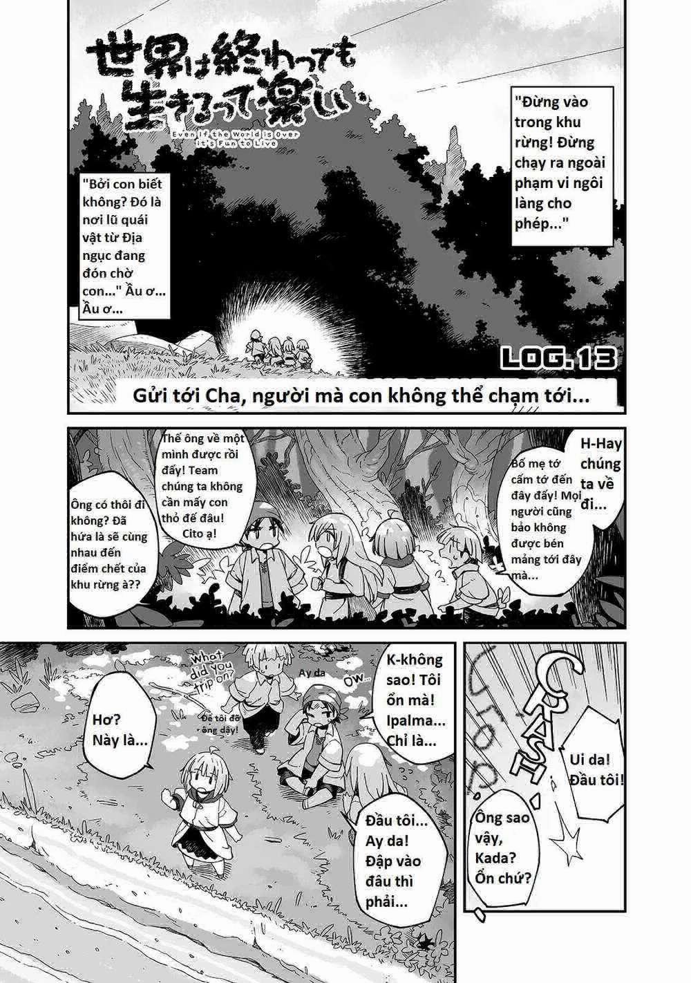 Ngay Cả Khi Hậu Tận Thế, Thật Hạnh Phúc Vẫn Còn Được Sống… 13 trang 0