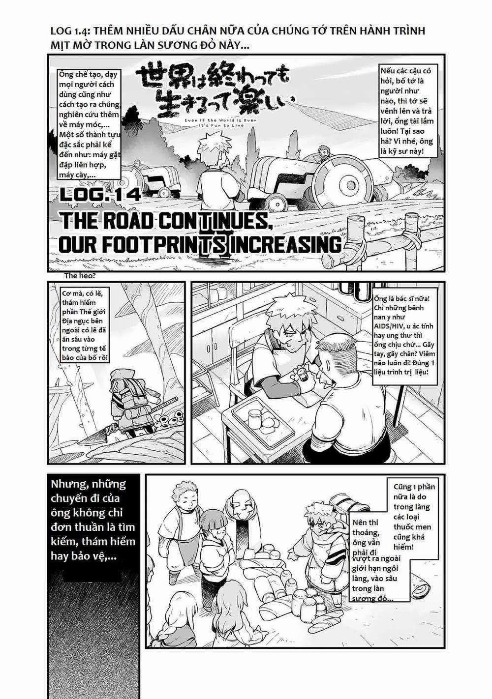 Ngay Cả Khi Hậu Tận Thế, Thật Hạnh Phúc Vẫn Còn Được Sống… 14.1 trang 0