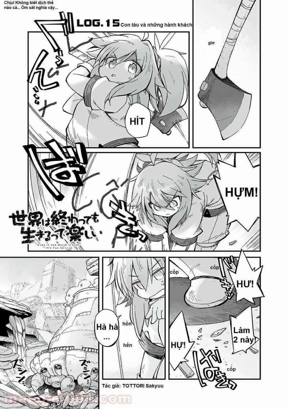 Ngay Cả Khi Hậu Tận Thế, Thật Hạnh Phúc Vẫn Còn Được Sống… 15 trang 0