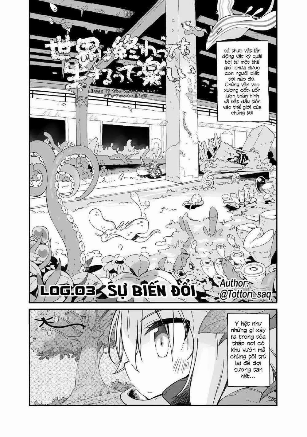 Ngay Cả Khi Hậu Tận Thế, Thật Hạnh Phúc Vẫn Còn Được Sống… 3 trang 3