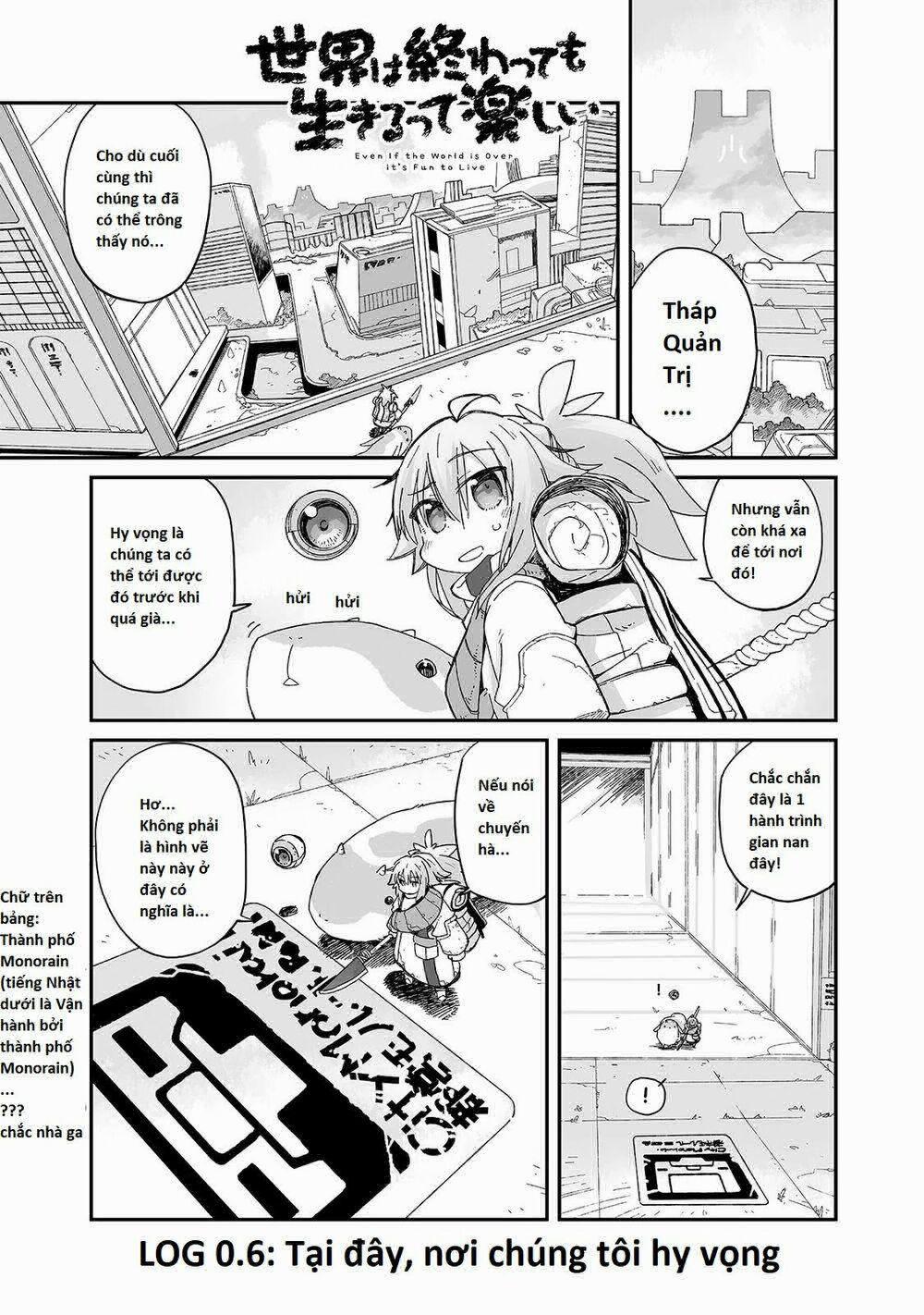 Ngay Cả Khi Hậu Tận Thế, Thật Hạnh Phúc Vẫn Còn Được Sống… 6.1 trang 0