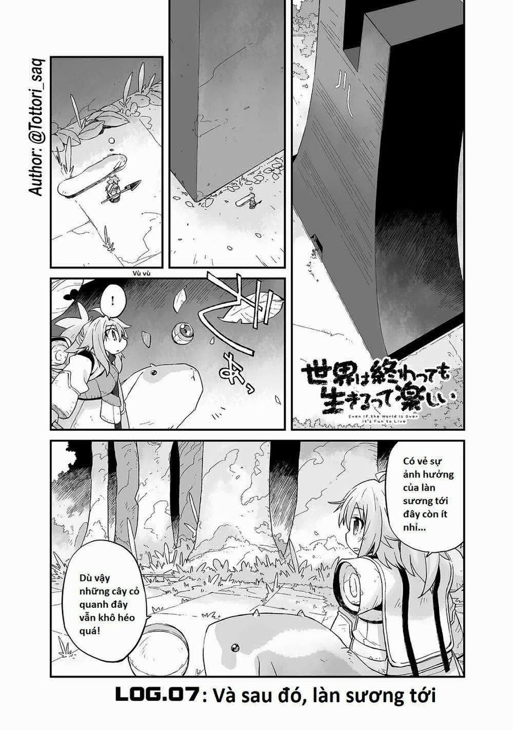 Ngay Cả Khi Hậu Tận Thế, Thật Hạnh Phúc Vẫn Còn Được Sống… 7.1 trang 0