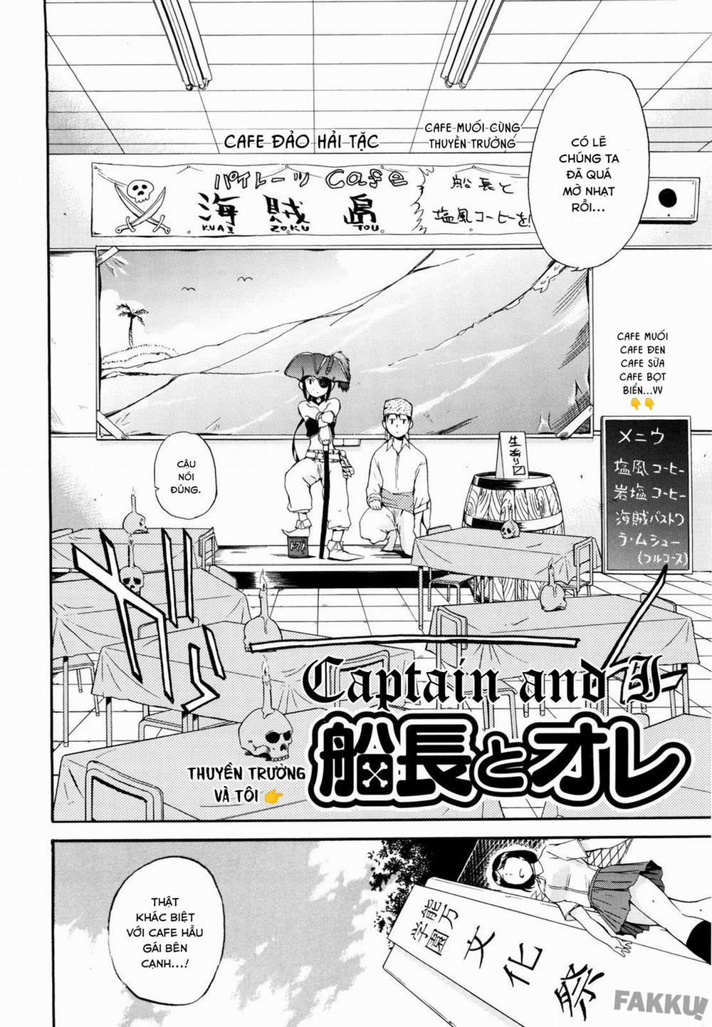 Ngày may mắn Thuyền trưởng và tôi trang 2