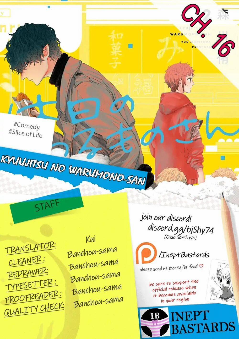 Ngày Nghỉ Của Ngài Tội Phạm 16 trang 1