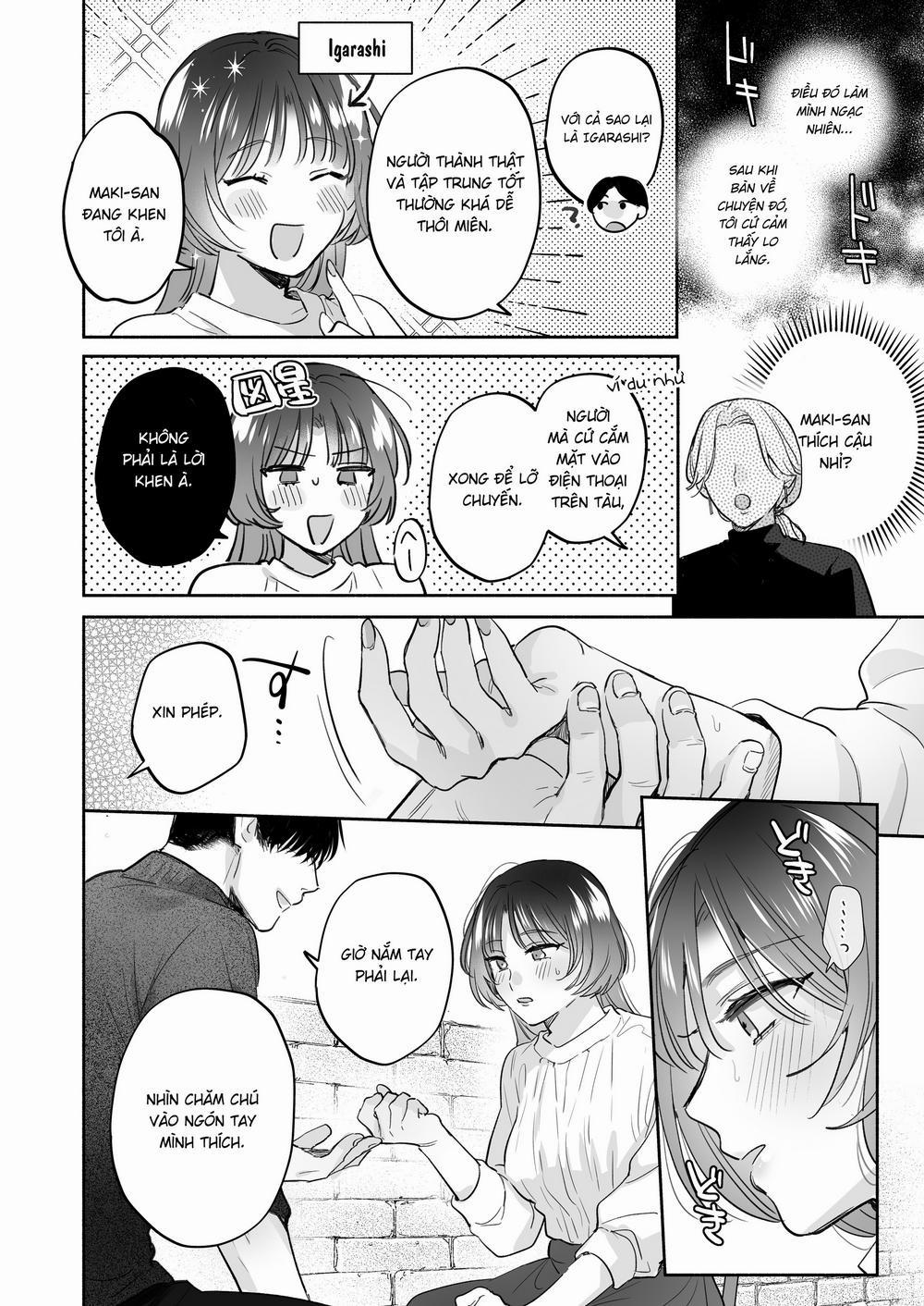 Nghiệm pháp thôi miên khoái cảm của Maki-san Oneshot full trang 10