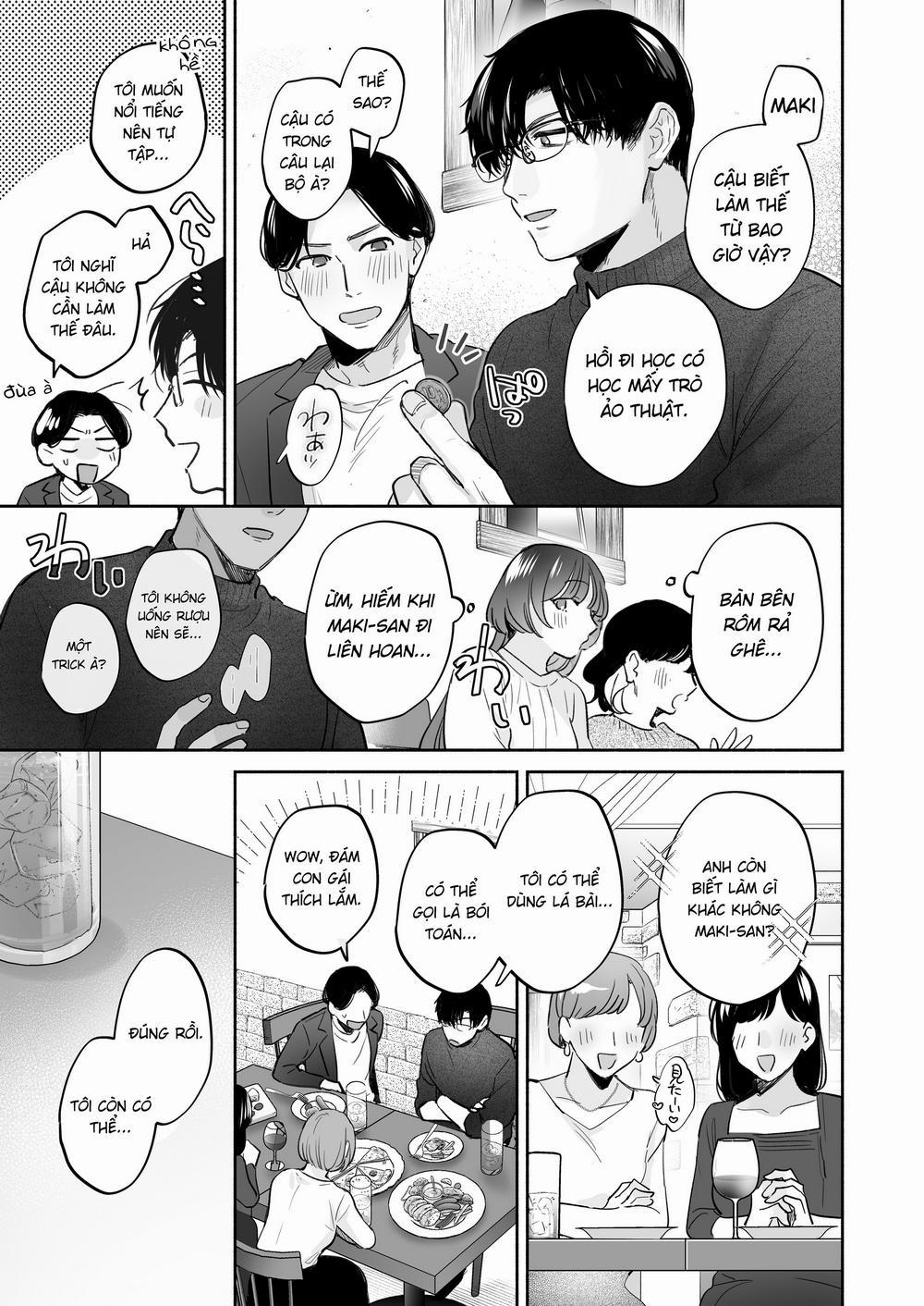 Nghiệm pháp thôi miên khoái cảm của Maki-san Oneshot full trang 7