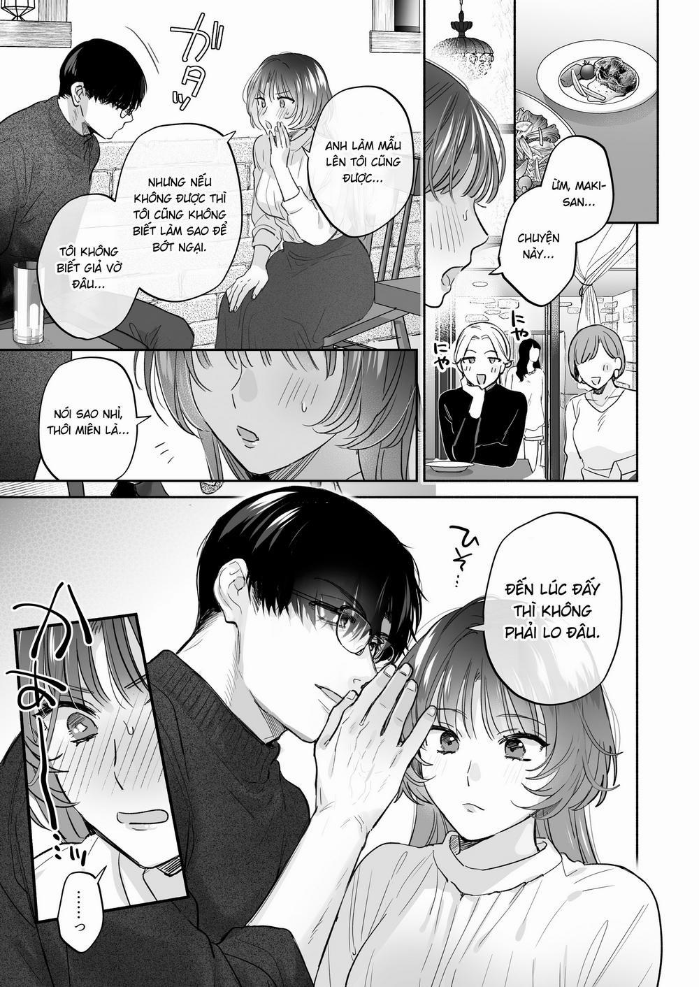 Nghiệm pháp thôi miên khoái cảm của Maki-san Oneshot full trang 9