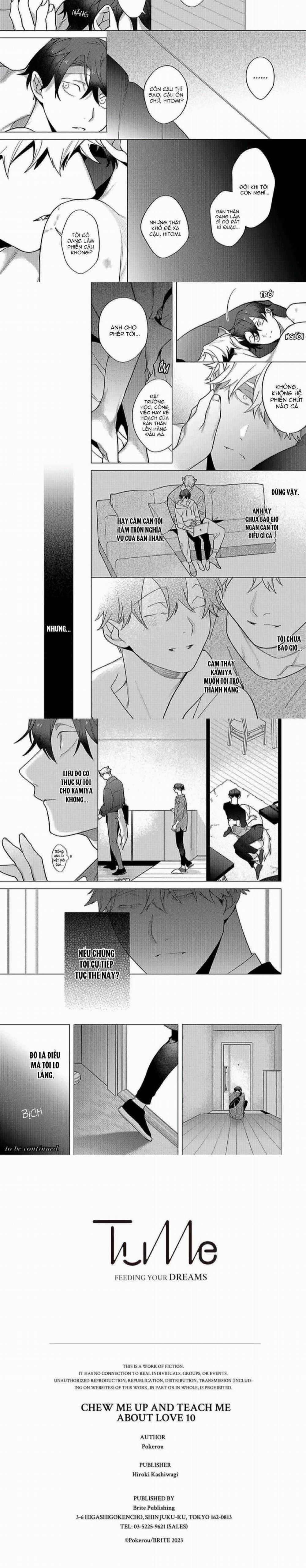 Nghiền Nát Tôi Và Dạy Tôi Về Tình Yêu 10 trang 10