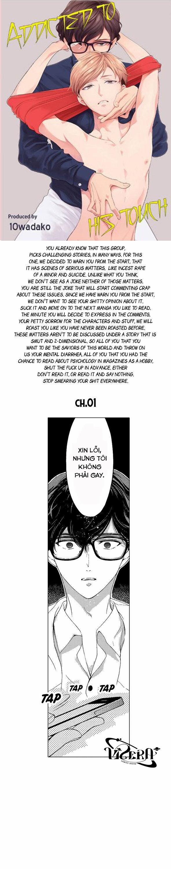 Nghiện Từng Cái Chạm Của Anh 1 trang 0