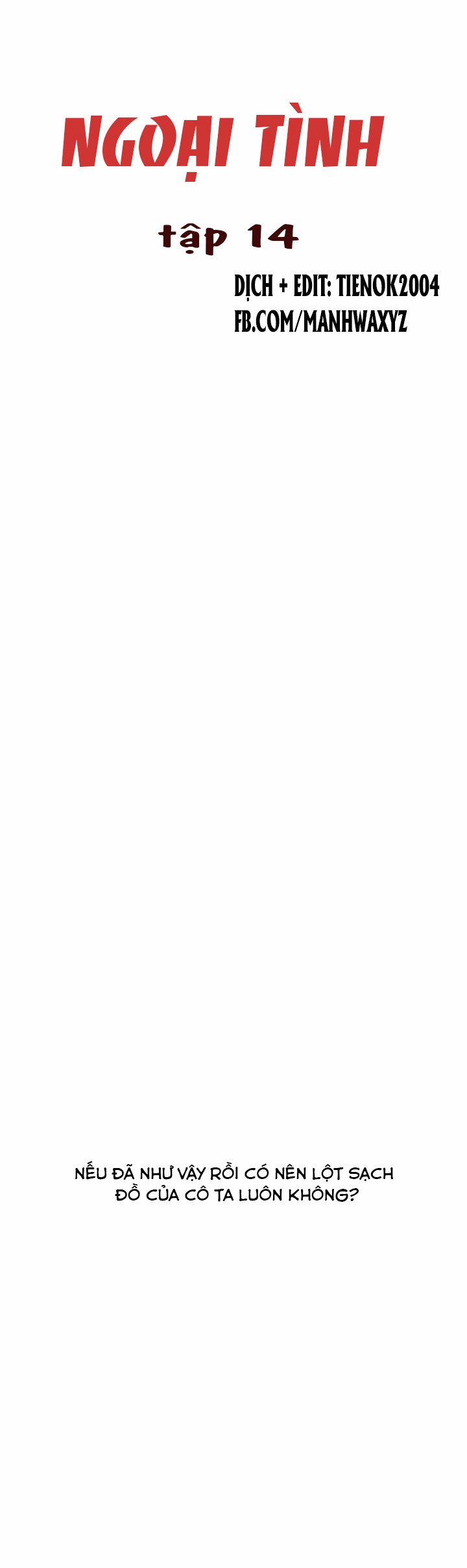 Ngoại Tình 14 trang 3