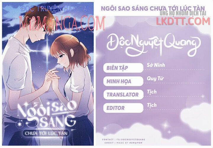 Ngôi Sao Sáng Chưa Tới Lúc Tàn 3 trang 1