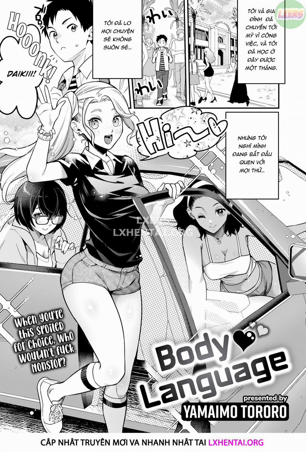 Ngôn ngữ cơ thể Oneshot trang 1