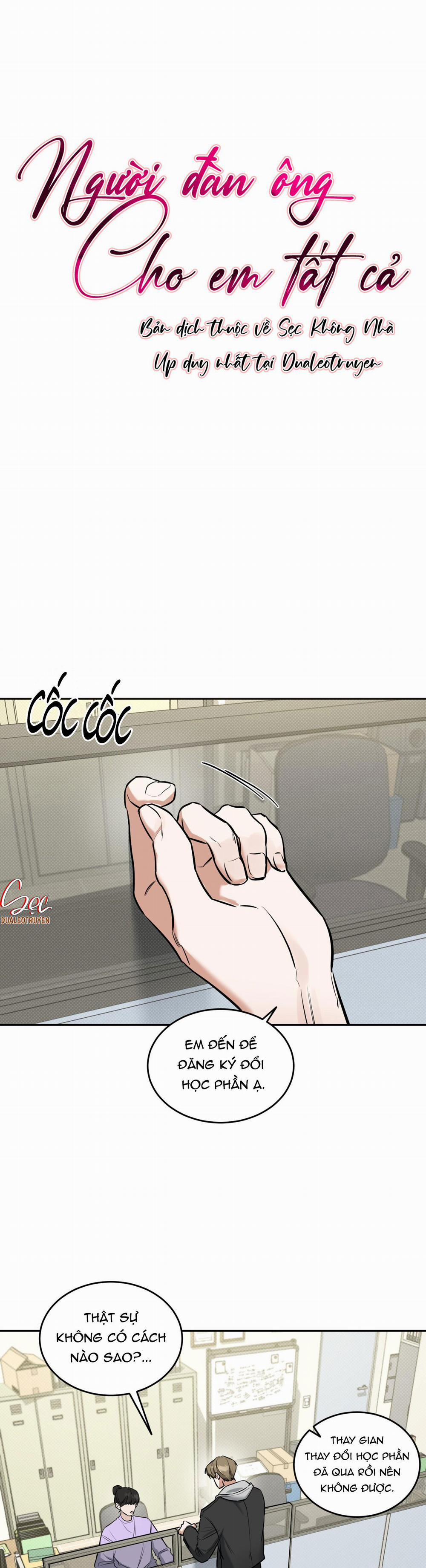 Người Đàn Ông Cho Em Tất Cả 5 H+ trang 1