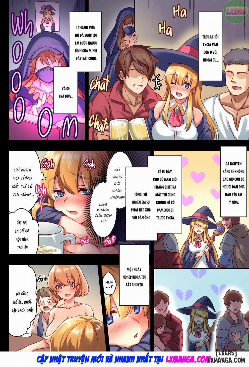 Người Đàn Ông Duy Nhất Trong Một Nhóm Toàn Gái Oneshot trang 29