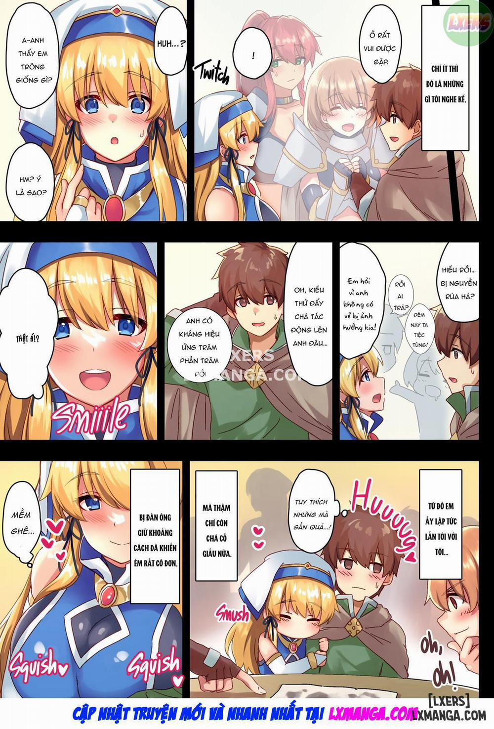 Người Đàn Ông Duy Nhất Trong Một Nhóm Toàn Gái Oneshot trang 30