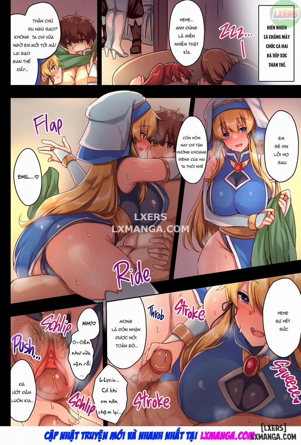 Người Đàn Ông Duy Nhất Trong Một Nhóm Toàn Gái Oneshot trang 31