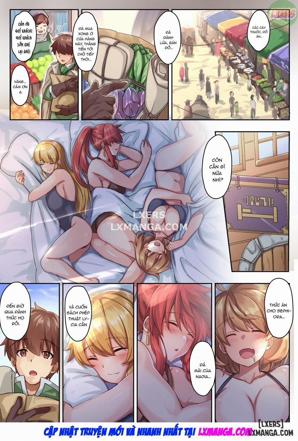 Người Đàn Ông Duy Nhất Trong Một Nhóm Toàn Gái Oneshot trang 4