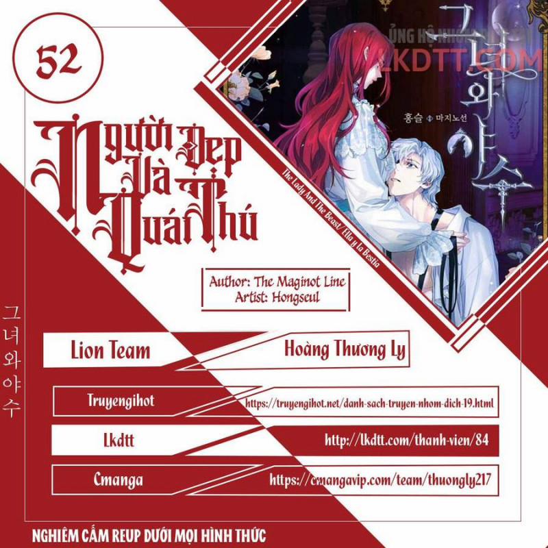 Người Đẹp Và Quái Thú 52 trang 1