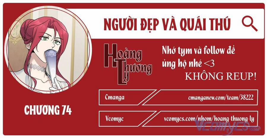 Người Đẹp Và Quái Thú 74 trang 0