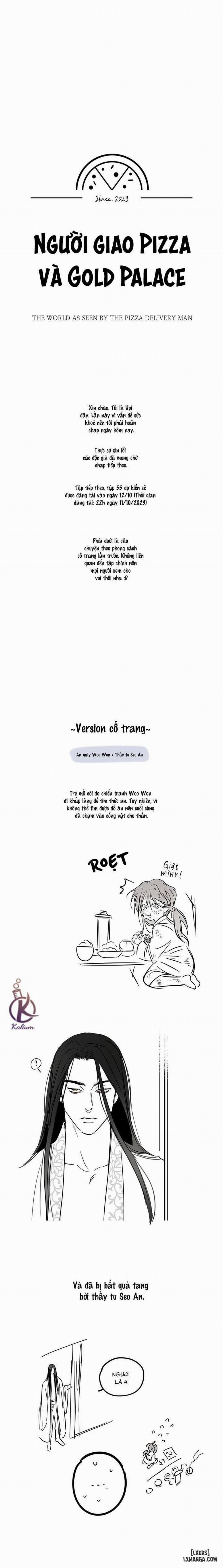 Người giao Pizza và Gold Palace Ngoại truyện trang 0