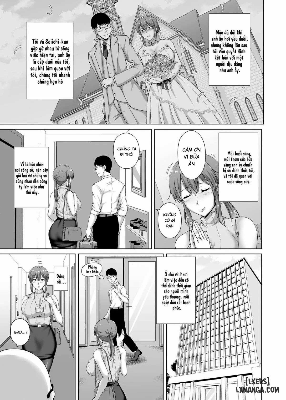 Người phụ nữ đã kết hôn lại sa vào tay ông chủ của mình 1 trang 6