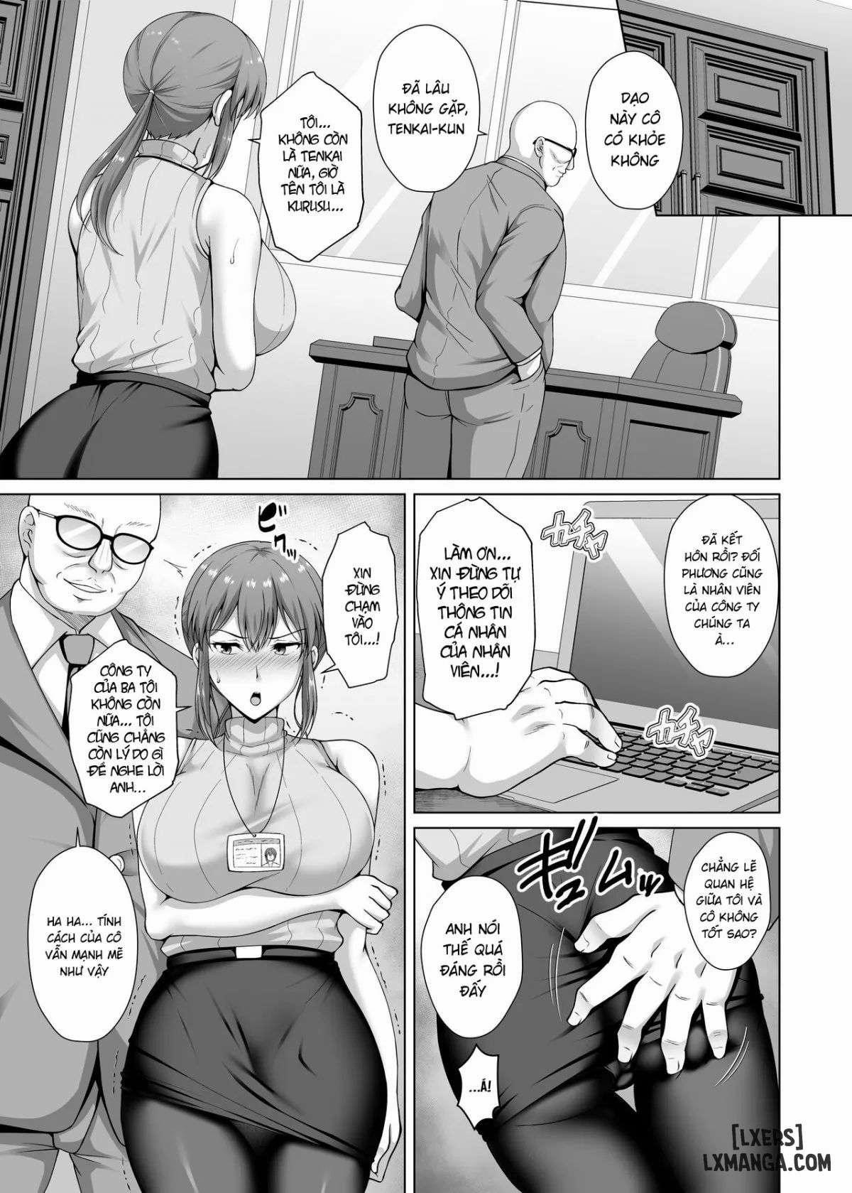 Người phụ nữ đã kết hôn lại sa vào tay ông chủ của mình 1 trang 8