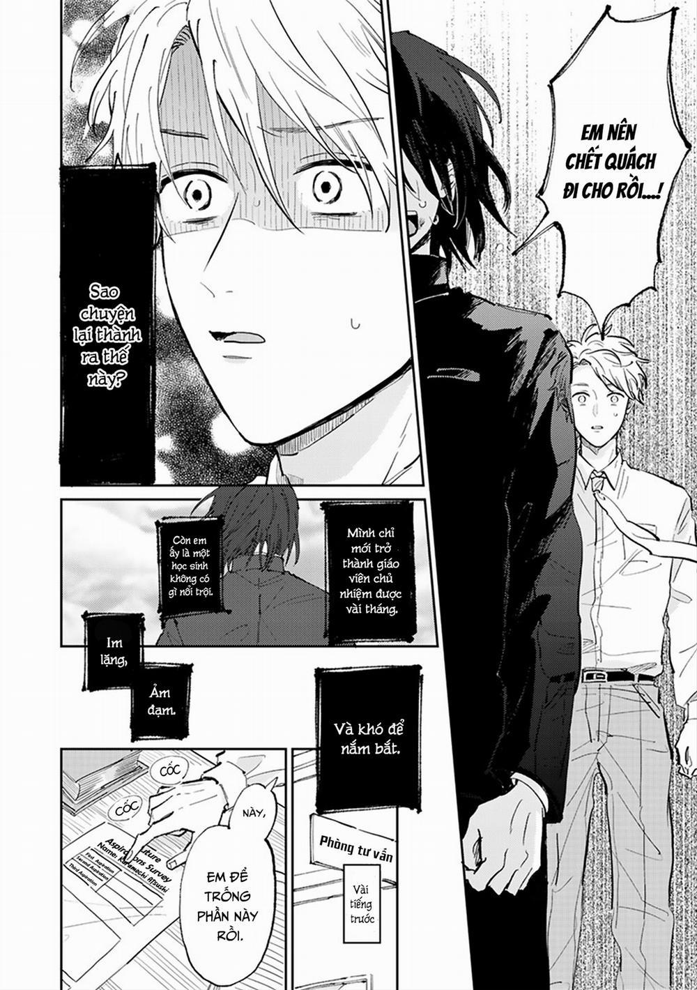 Người thầy dối trá và cậu bé chán sống 1 trang 1