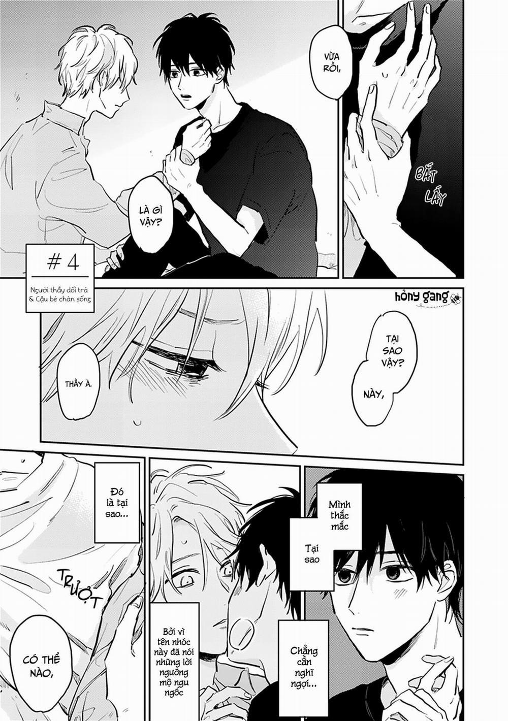 Người thầy dối trá và cậu bé chán sống 4 trang 0