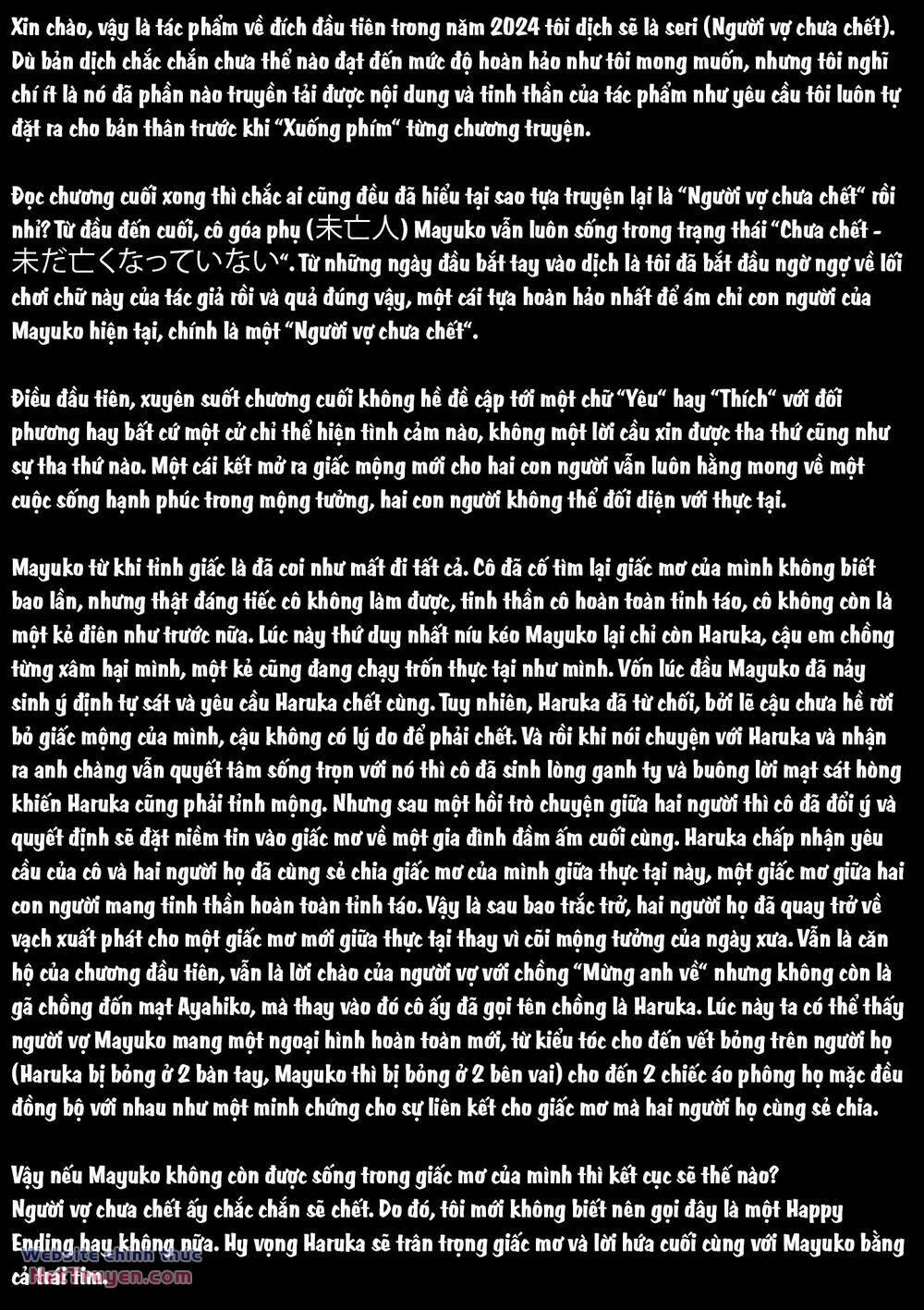 Người Vợ Chưa Chết 40 trang 21