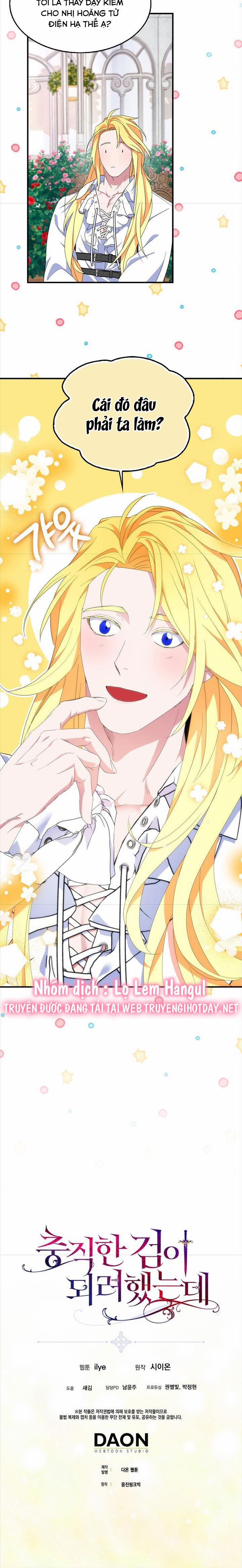 Nguyện Là Thanh Kiếm Trung Thành Bảo Vệ Em 68 trang 19