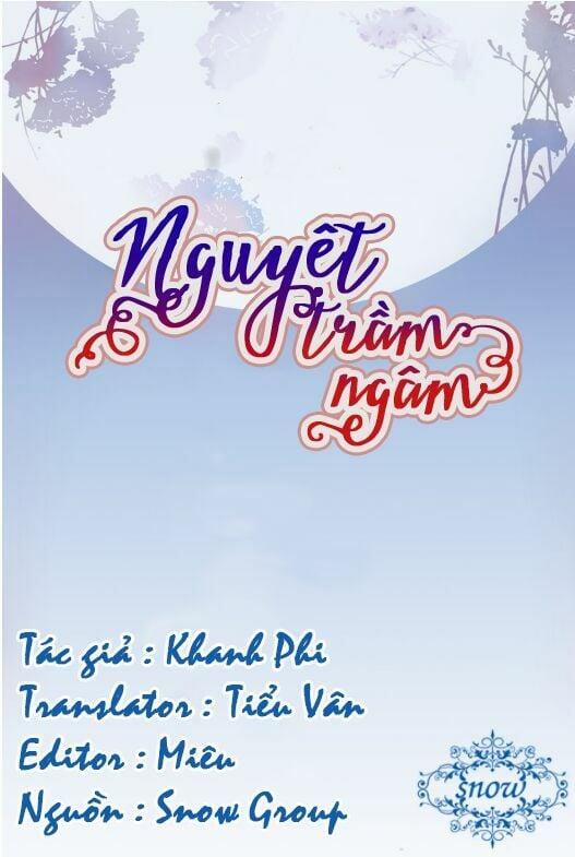 Nguyệt Trầm Ngâm 1 trang 0