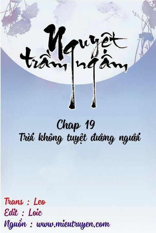 Nguyệt Trầm Ngâm 19 trang 1