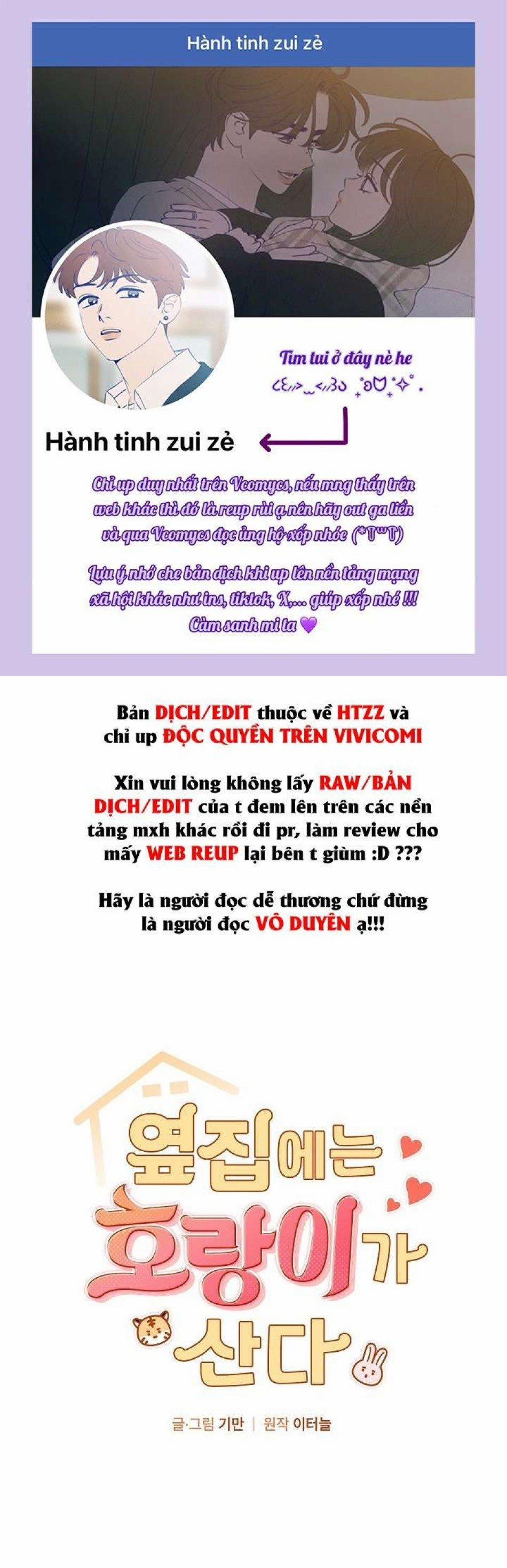 Nhà Bên Cạnh Có Hổ 8 trang 0