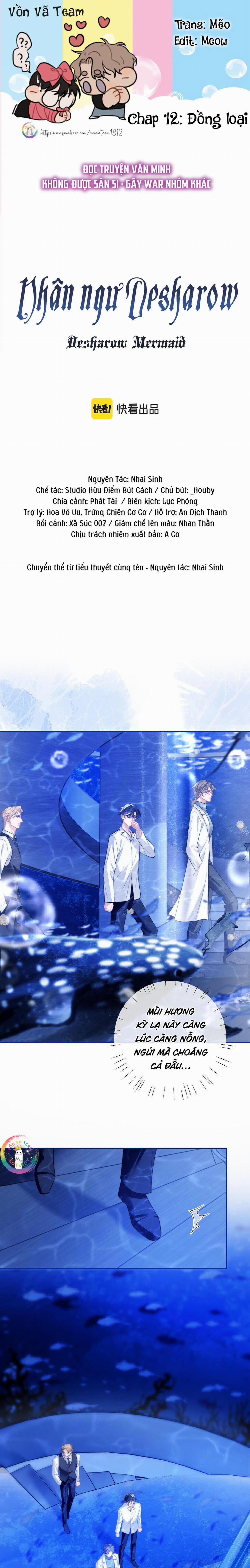 Nhân Ngư Desharow 12 trang 0