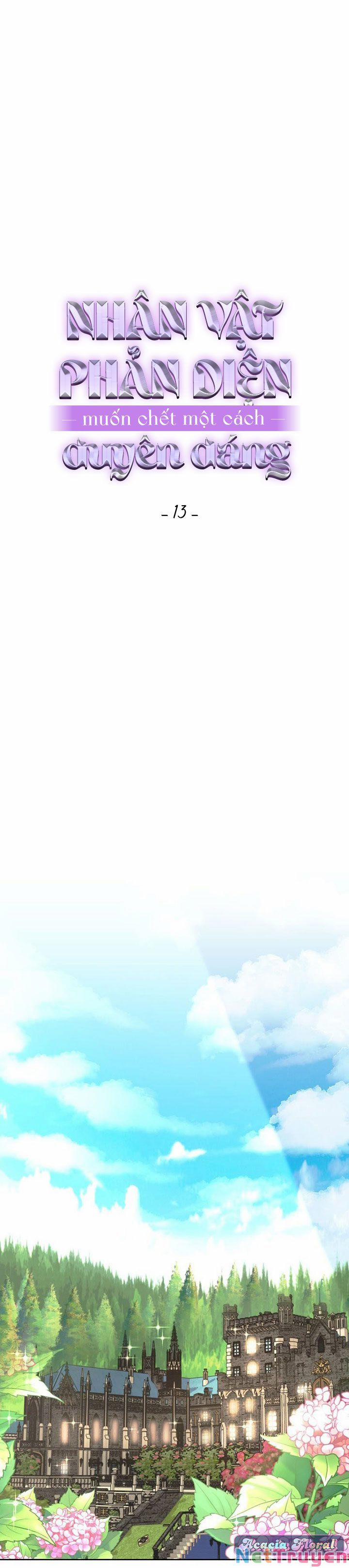 Nhân Vật Phản Diện Muốn Chết Một Cách Duyên Dáng 13 trang 8