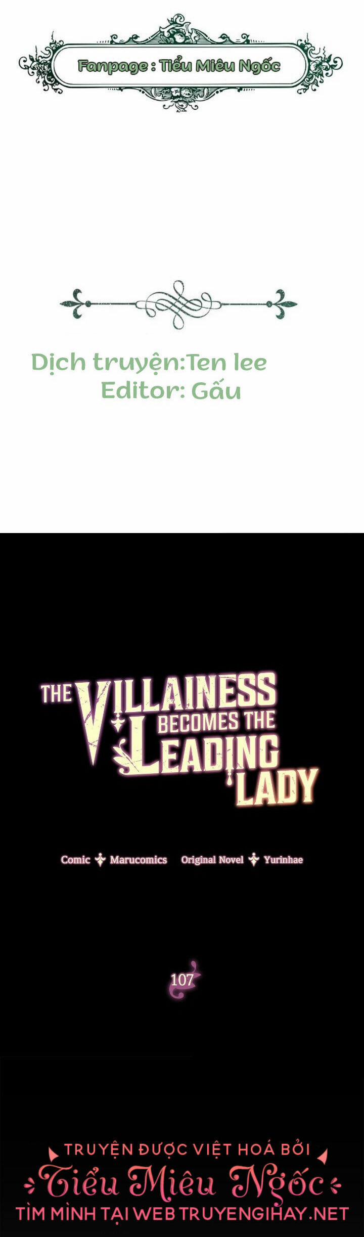 Nhân Vật Phản Diện Muốn Thành Nữ Chính 107 trang 1