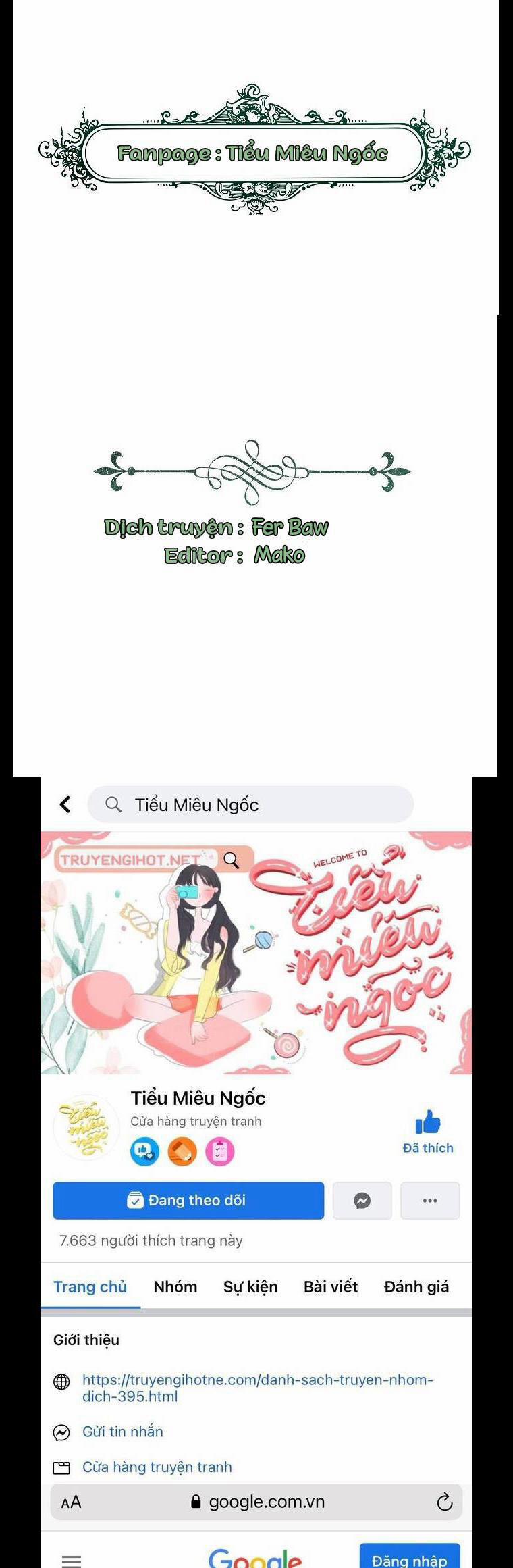 Nhân Vật Phản Diện Muốn Thành Nữ Chính 109 trang 0