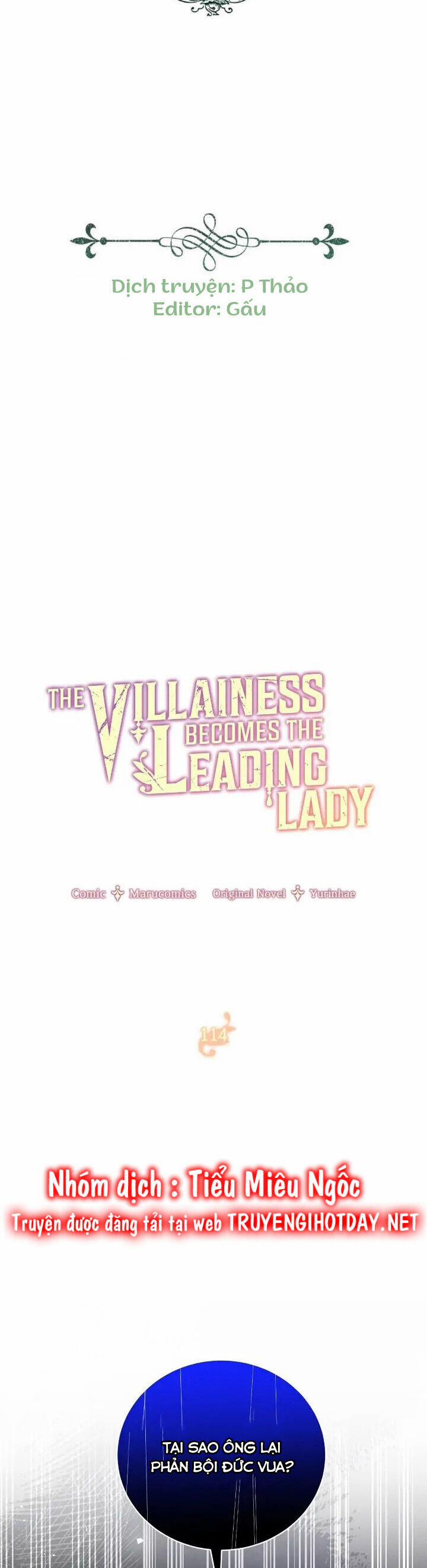 Nhân Vật Phản Diện Muốn Thành Nữ Chính 114 trang 1