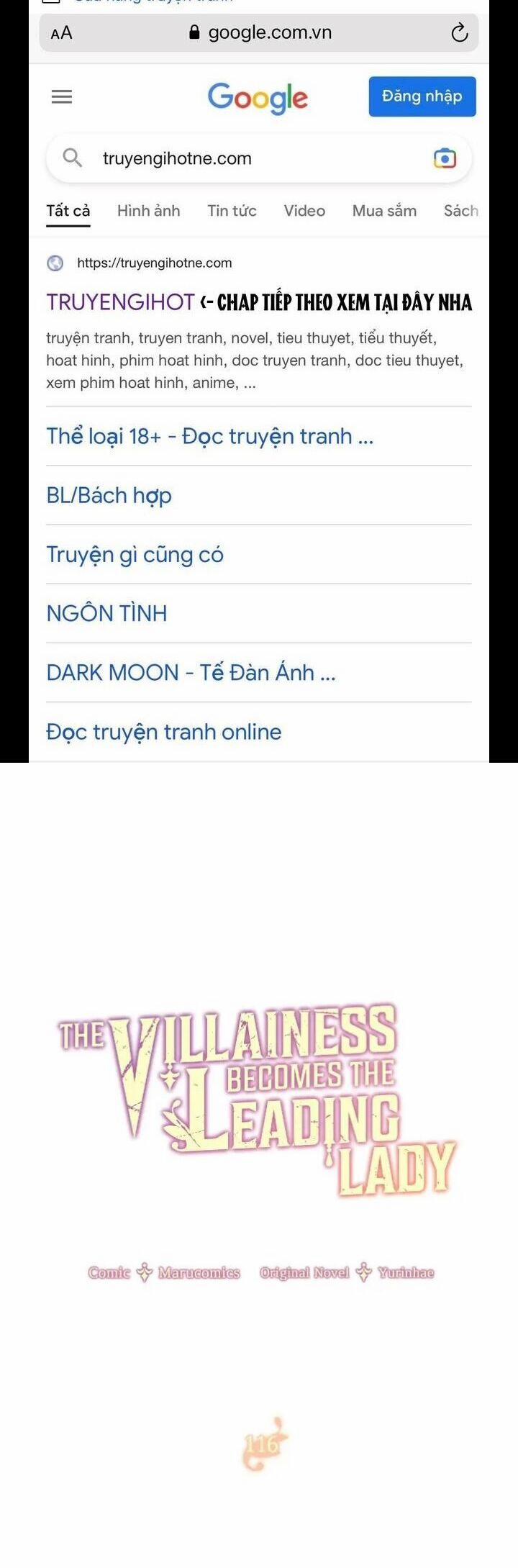 Nhân Vật Phản Diện Muốn Thành Nữ Chính 116 trang 1