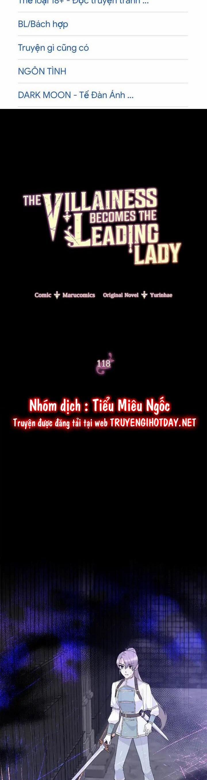 Nhân Vật Phản Diện Muốn Thành Nữ Chính 118 trang 1