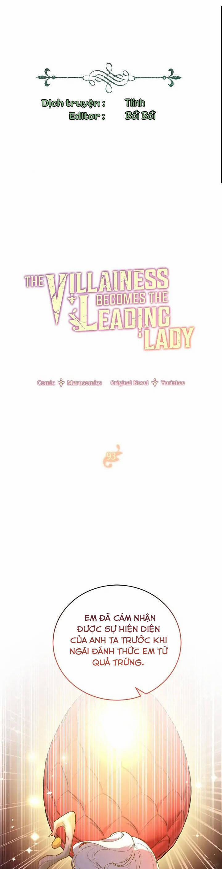 Nhân Vật Phản Diện Muốn Thành Nữ Chính 93 trang 1