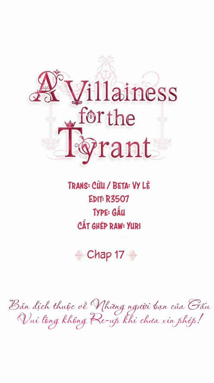 Nhân Vật Phản Diện Xứng Đôi Với Bạo Chúa 17 trang 1