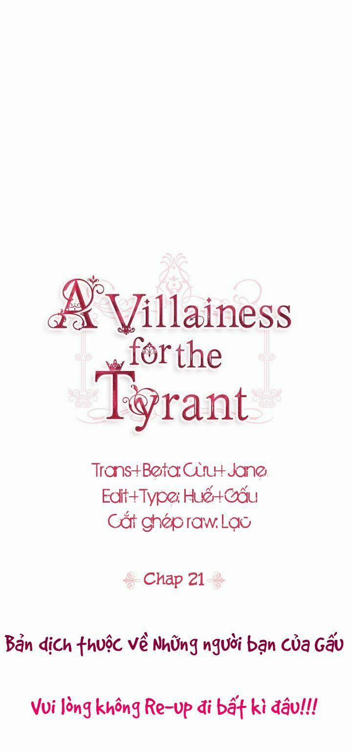 Nhân Vật Phản Diện Xứng Đôi Với Bạo Chúa 21 trang 1