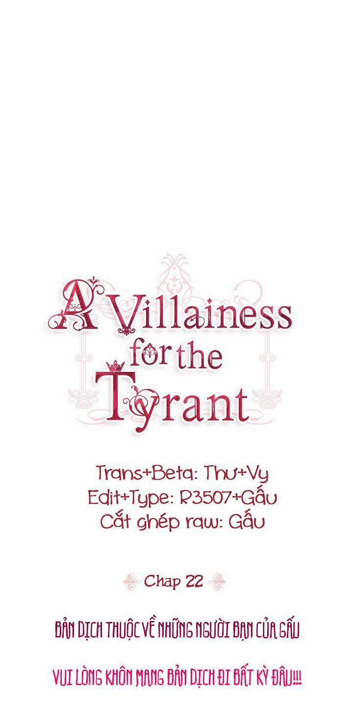 Nhân Vật Phản Diện Xứng Đôi Với Bạo Chúa 22 trang 1