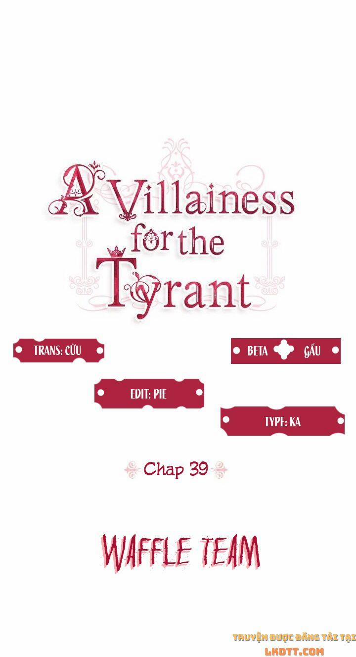 Nhân Vật Phản Diện Xứng Đôi Với Bạo Chúa 39 trang 1