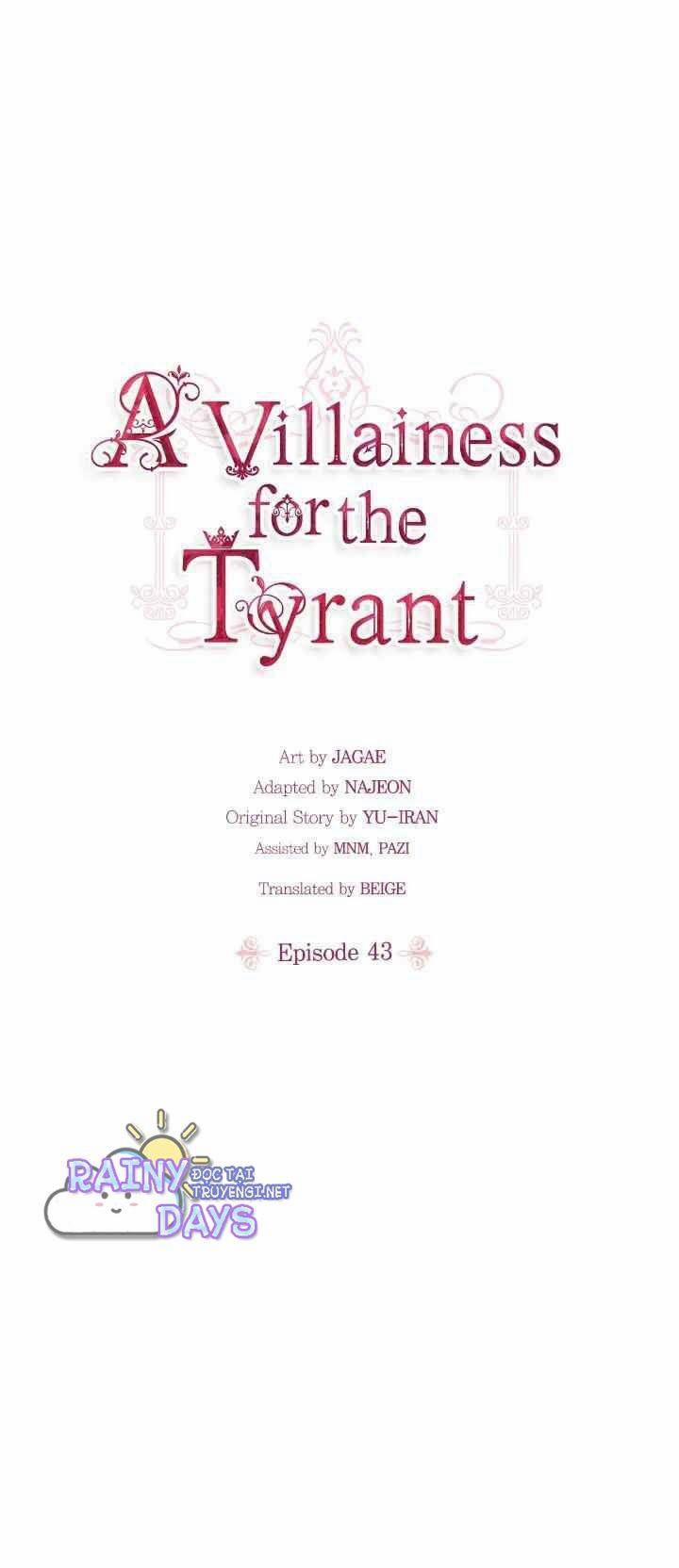 Nhân Vật Phản Diện Xứng Đôi Với Bạo Chúa 43 trang 1