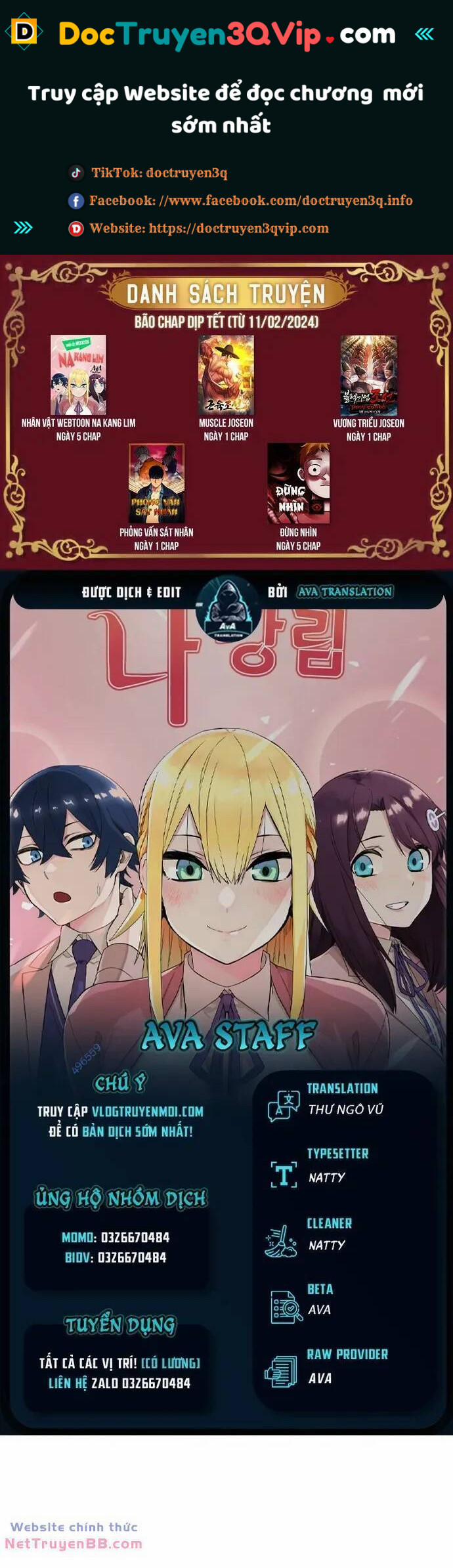 Nhân Vật Webtoon Na Kang Lim 47 trang 0